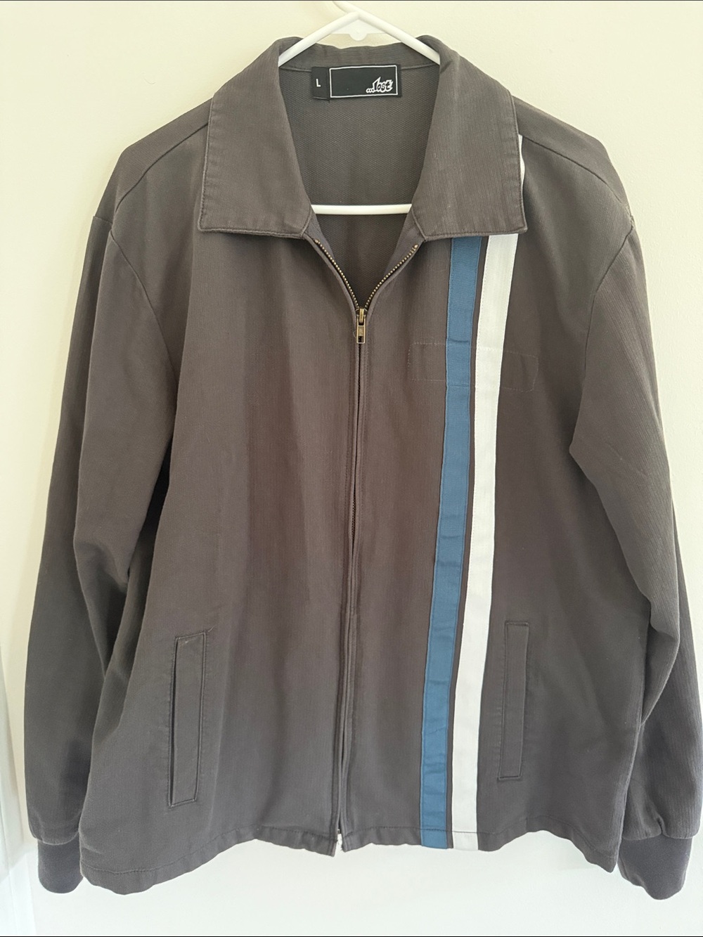 Y2K lost Zip-Up Mechanics 1990s Skate Eisenhower Jacket